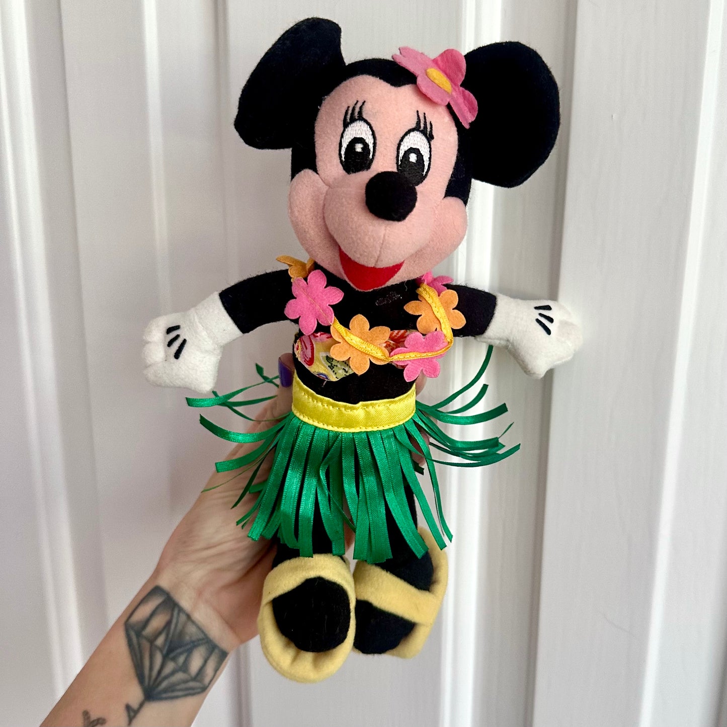 90’s Disney Store Hula Minnie Plush