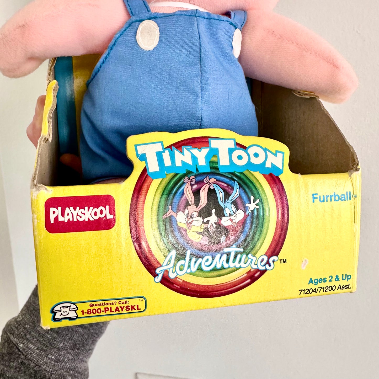 1990 Tiny Toon Adventures Hamton Plush