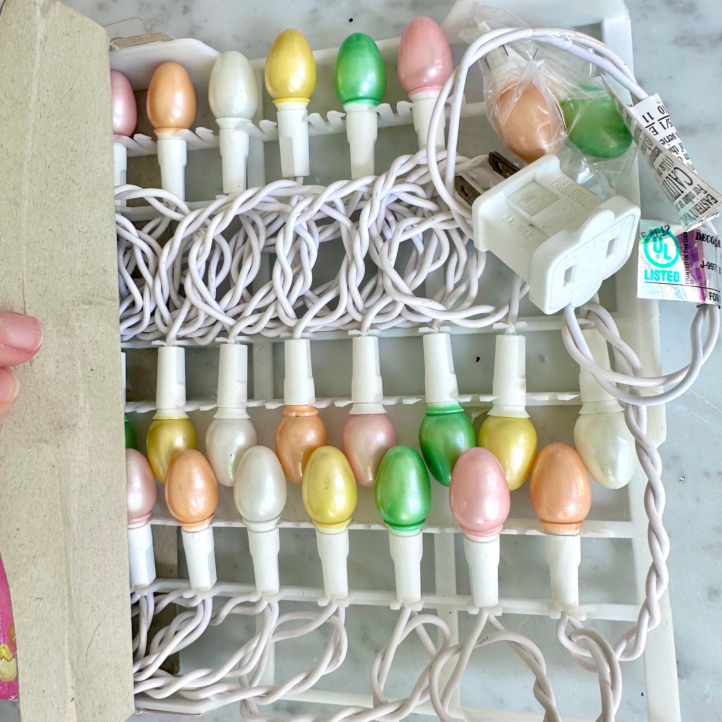 90’s Pastel Easter String Light Set