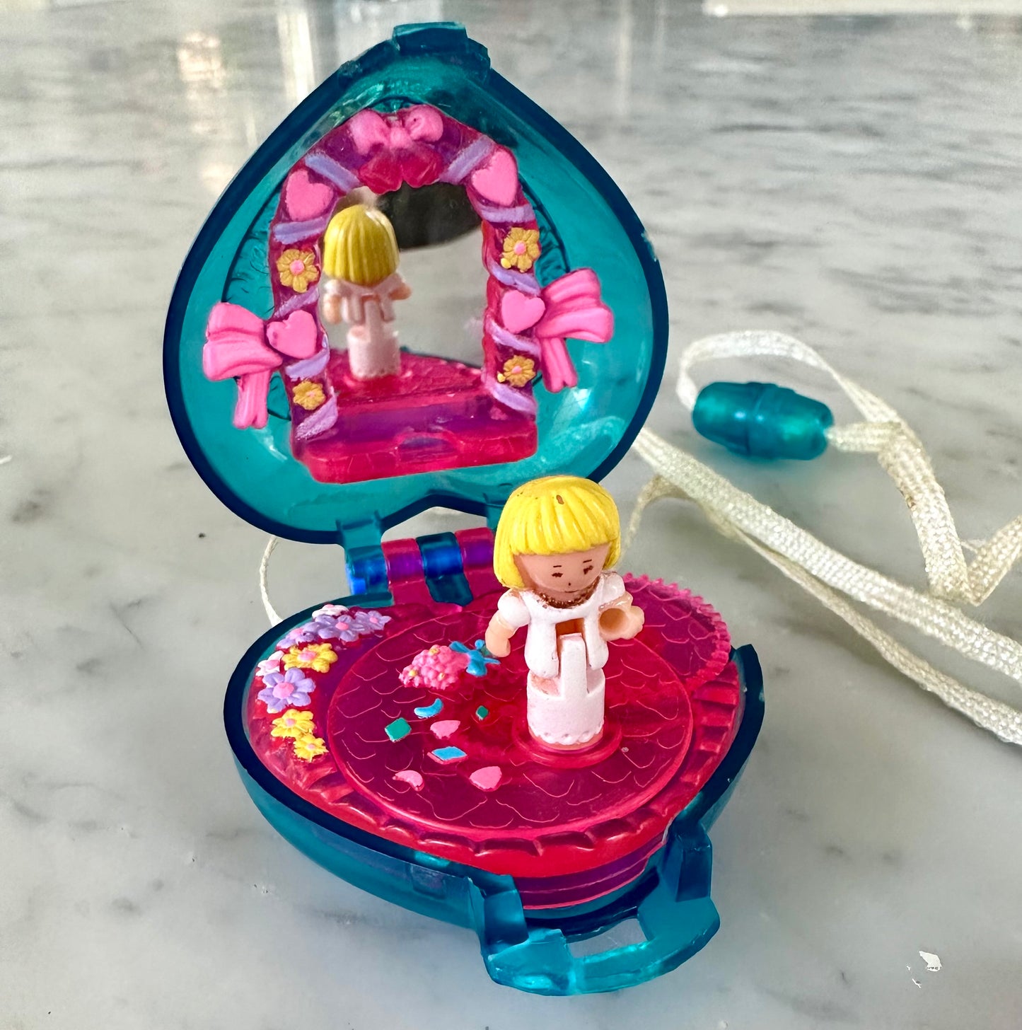 1996 Polly Pocket Wedding Day Locket