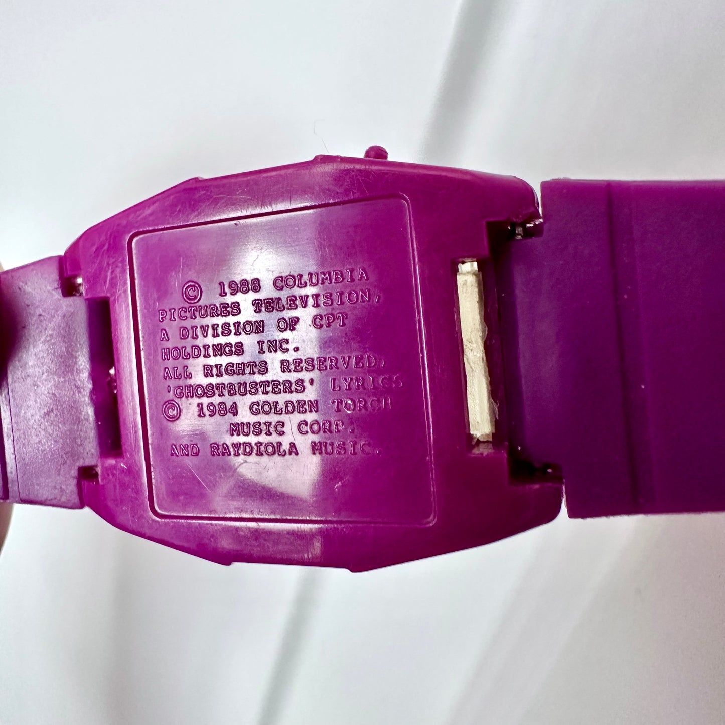 1988 The Real Ghostbusters Peter Venkman Lenticular Watch
