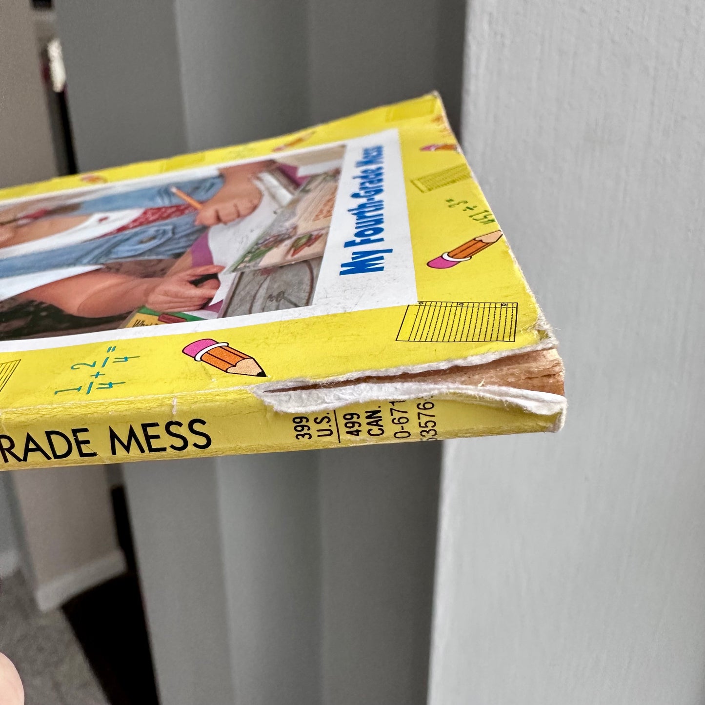 90’s Full House Michelle “My Fourth Grade Mess” Book