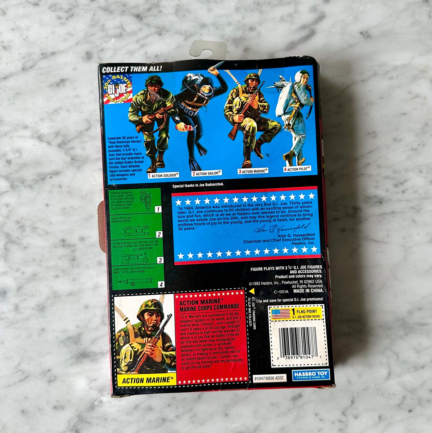 1993 GI Joe Commemorative Collection Action Marine