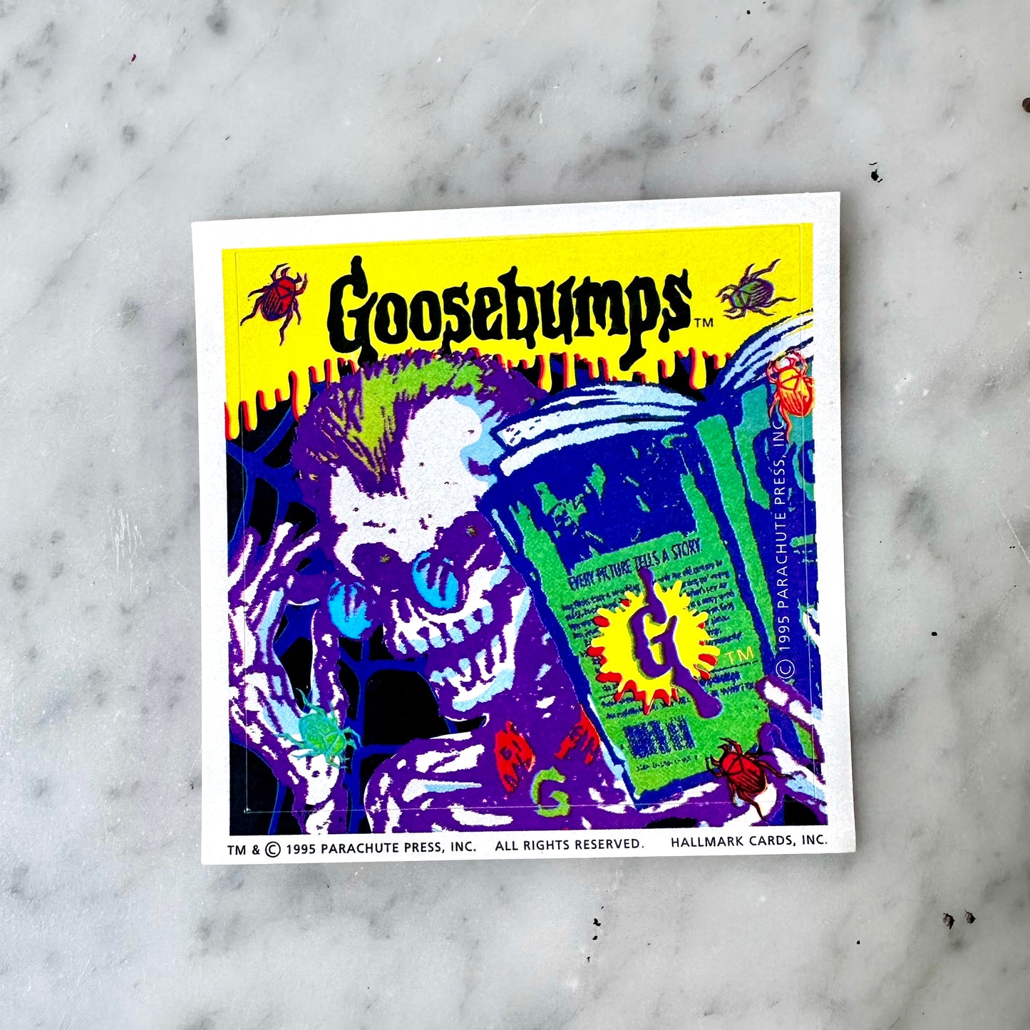 1995 Goosebumps Sticker