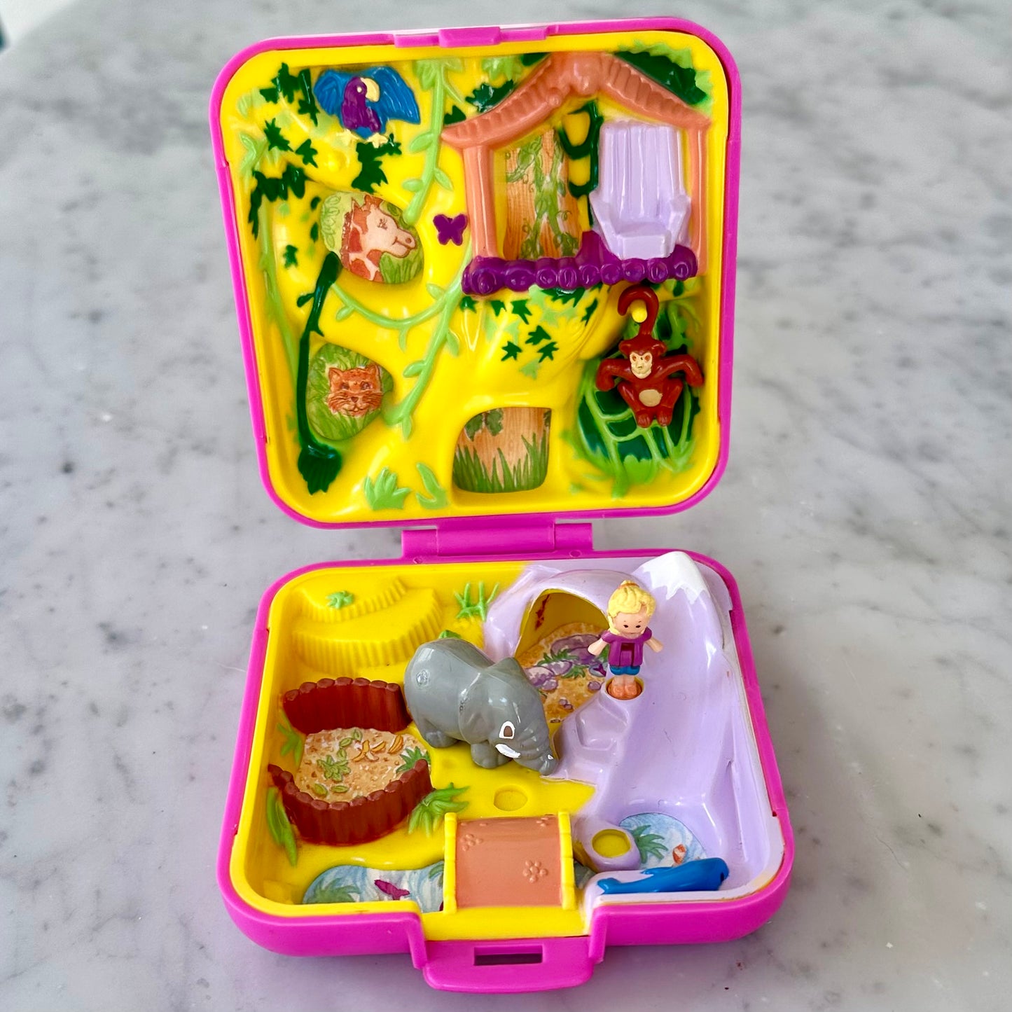 1989 Polly Pocket Wild Zoo World