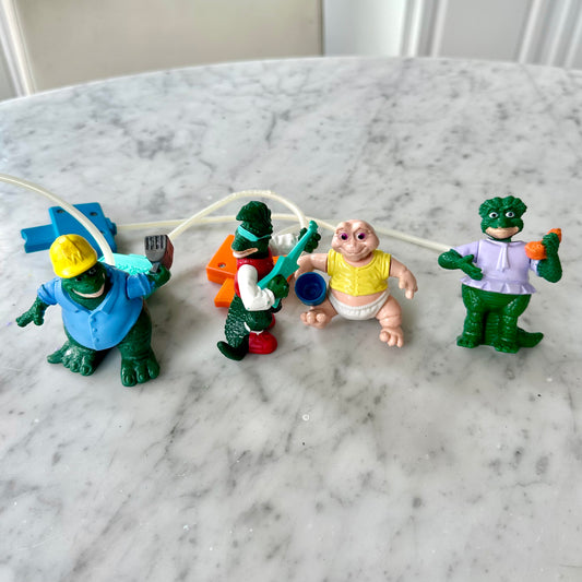 1993 McDonald’s Dinosaurs Motion Toys Set of 4