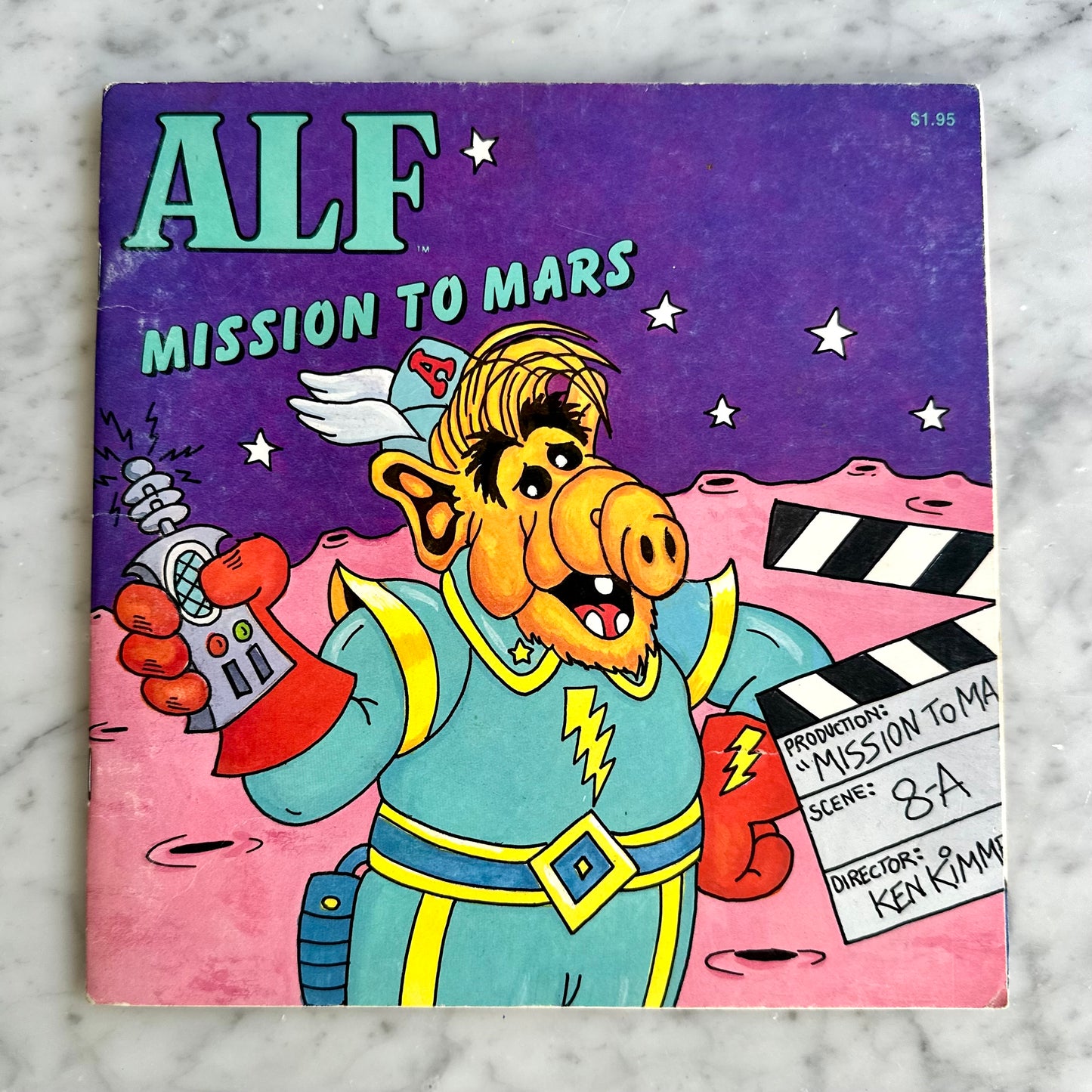 1987 ALF “Mission to Mars” Book