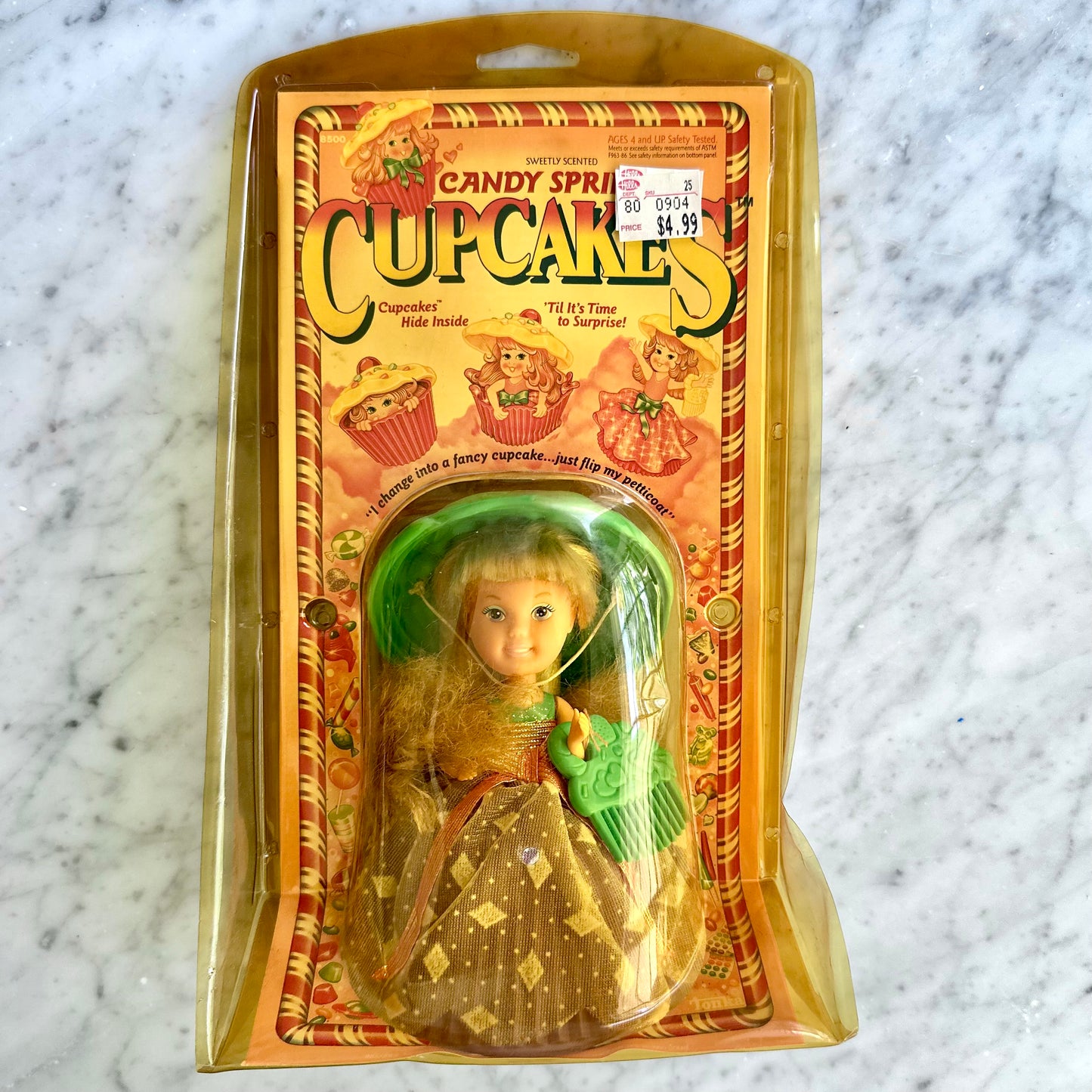 1990 Cupcakes “Candy Sprinkle” Doll