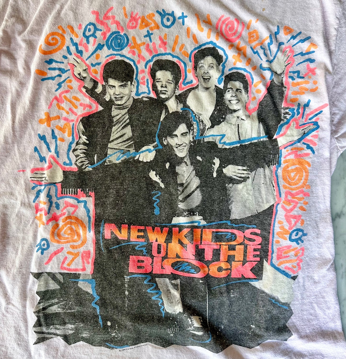 1988 New Kids On The Block Album Promo Tee