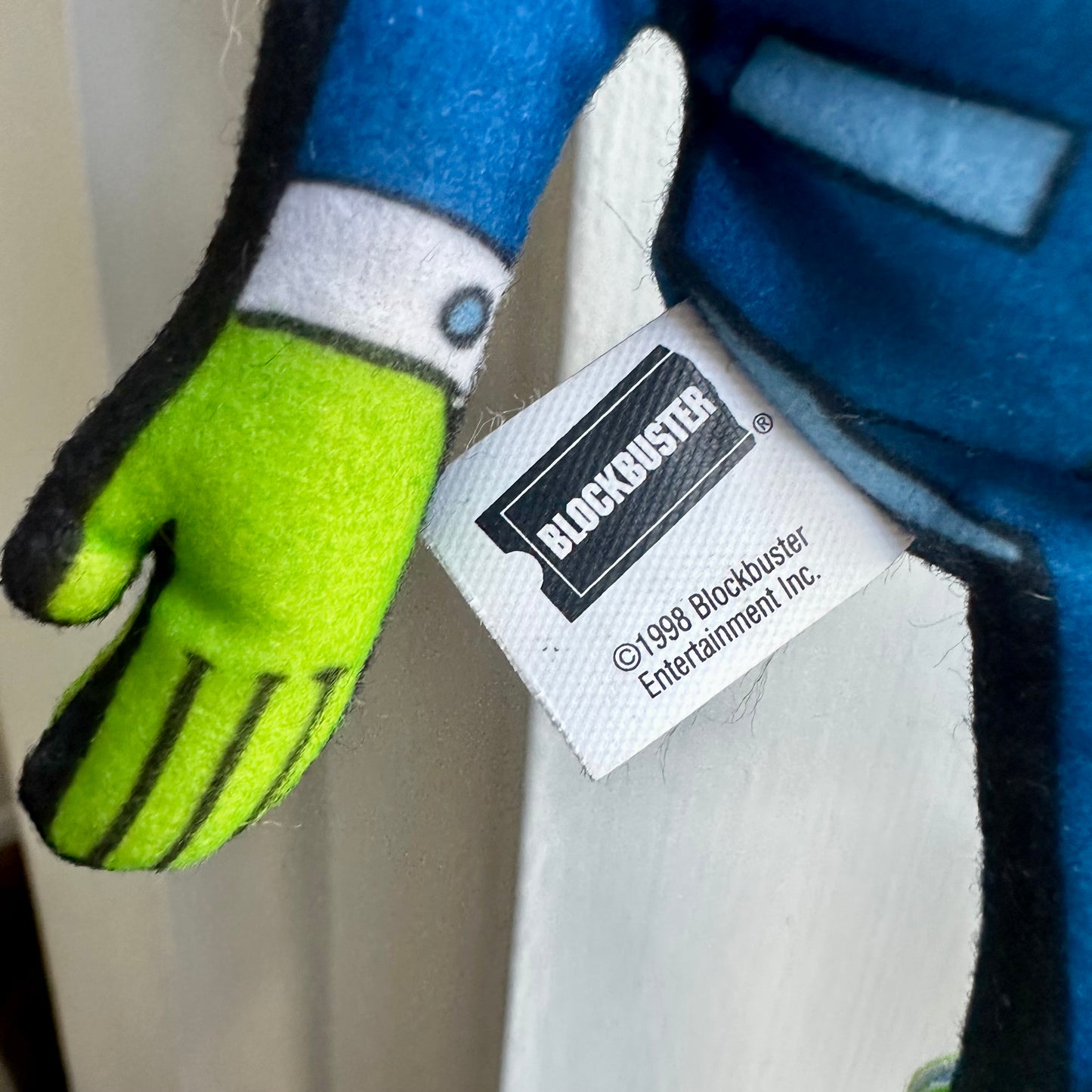 1998 Blockbuster Kermit The Frog Plush