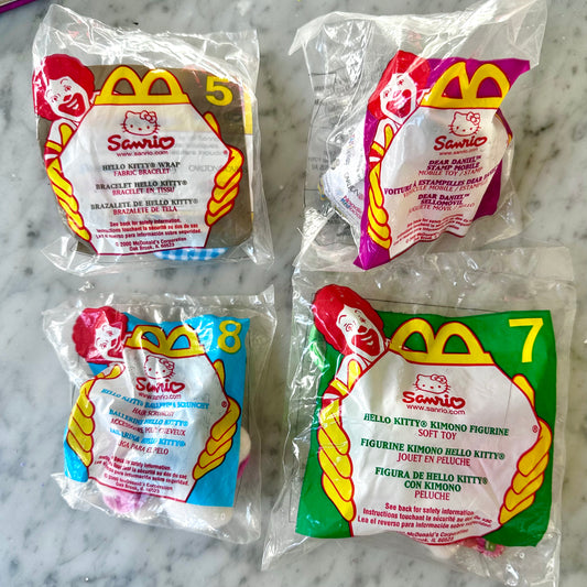 2000 Happy Meal Sanrio Toy Lot