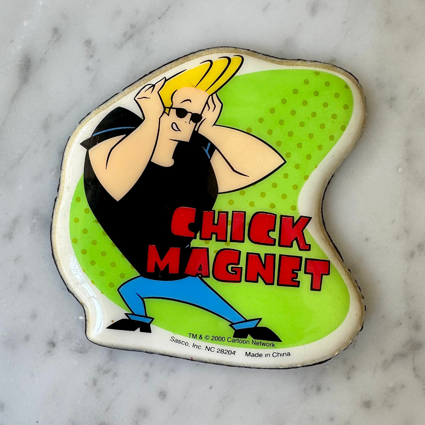 2000 Johnny Bravo “Chick Magnet” Magnet