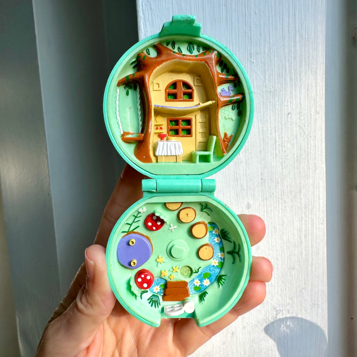 1992 Polly Pocket Jeweled Forest DAMAGED