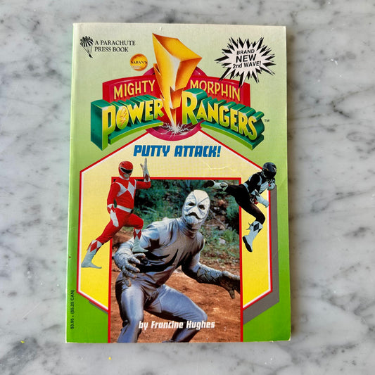1994 Mighty Morphin Power Rangers “Putty Attack” Book