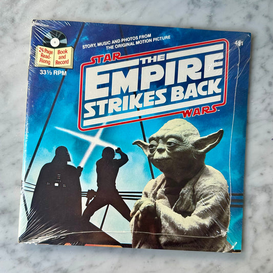 1979 Star Wars “The Empire Strikes Back” Book & Record-Sealed