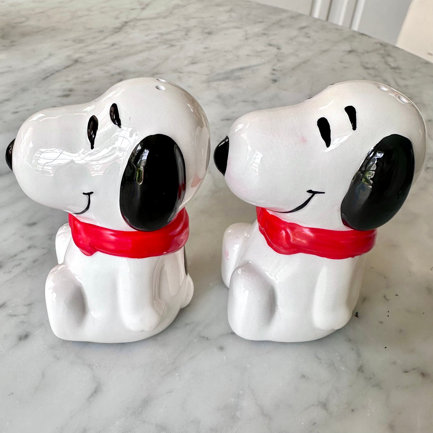 Vintage Snoopy Salt & Pepper Shakers