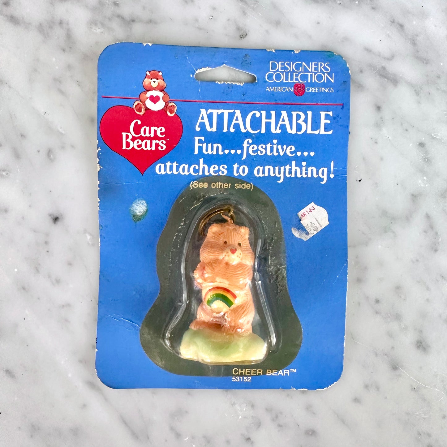 80’s Care Bears Attachable “Cheer Bear”