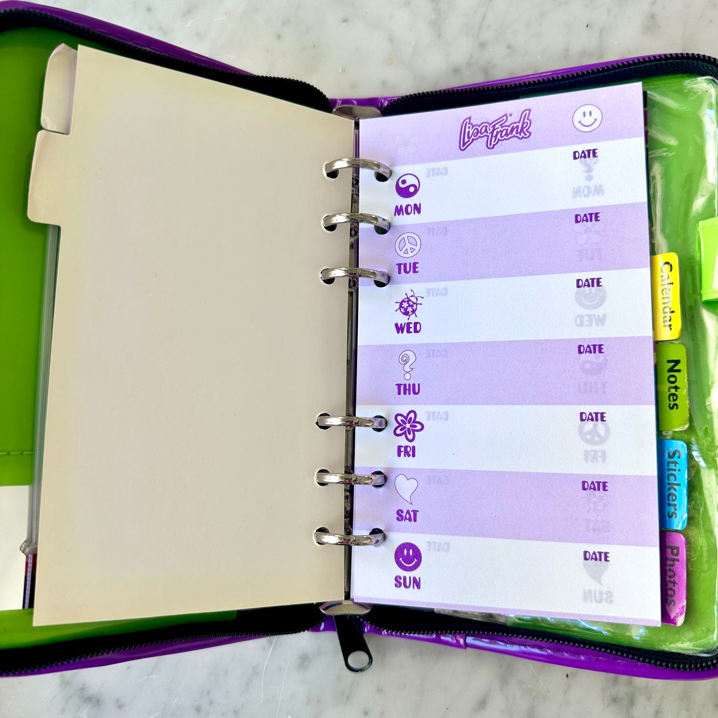 90’s Lisa Frank Blossom Bear Planner