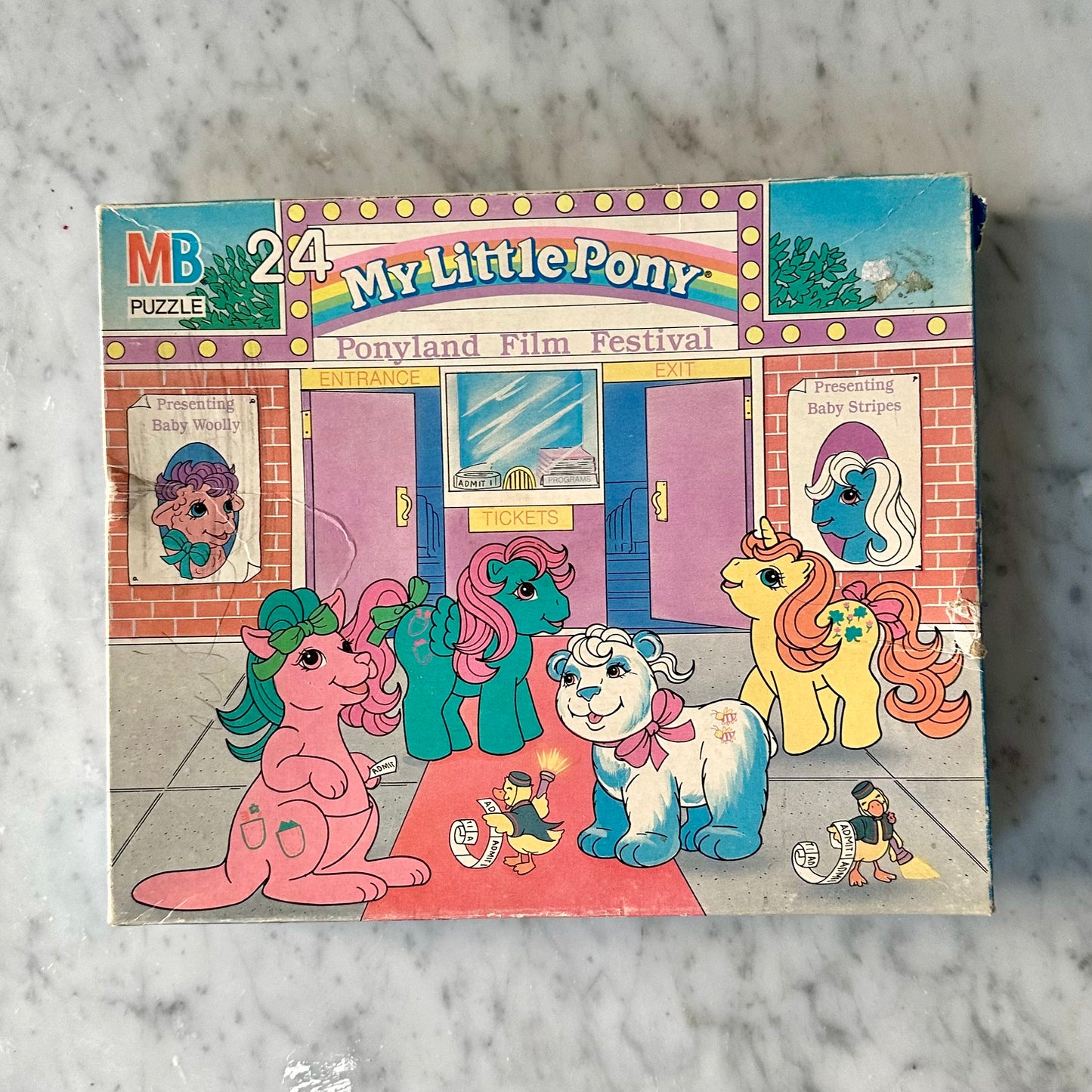 1988 Hasbro My Little Pony 24 Pc Puzzle