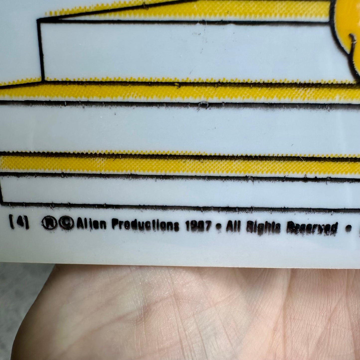 1987 ALF “All This And Brains Too” Table Tent