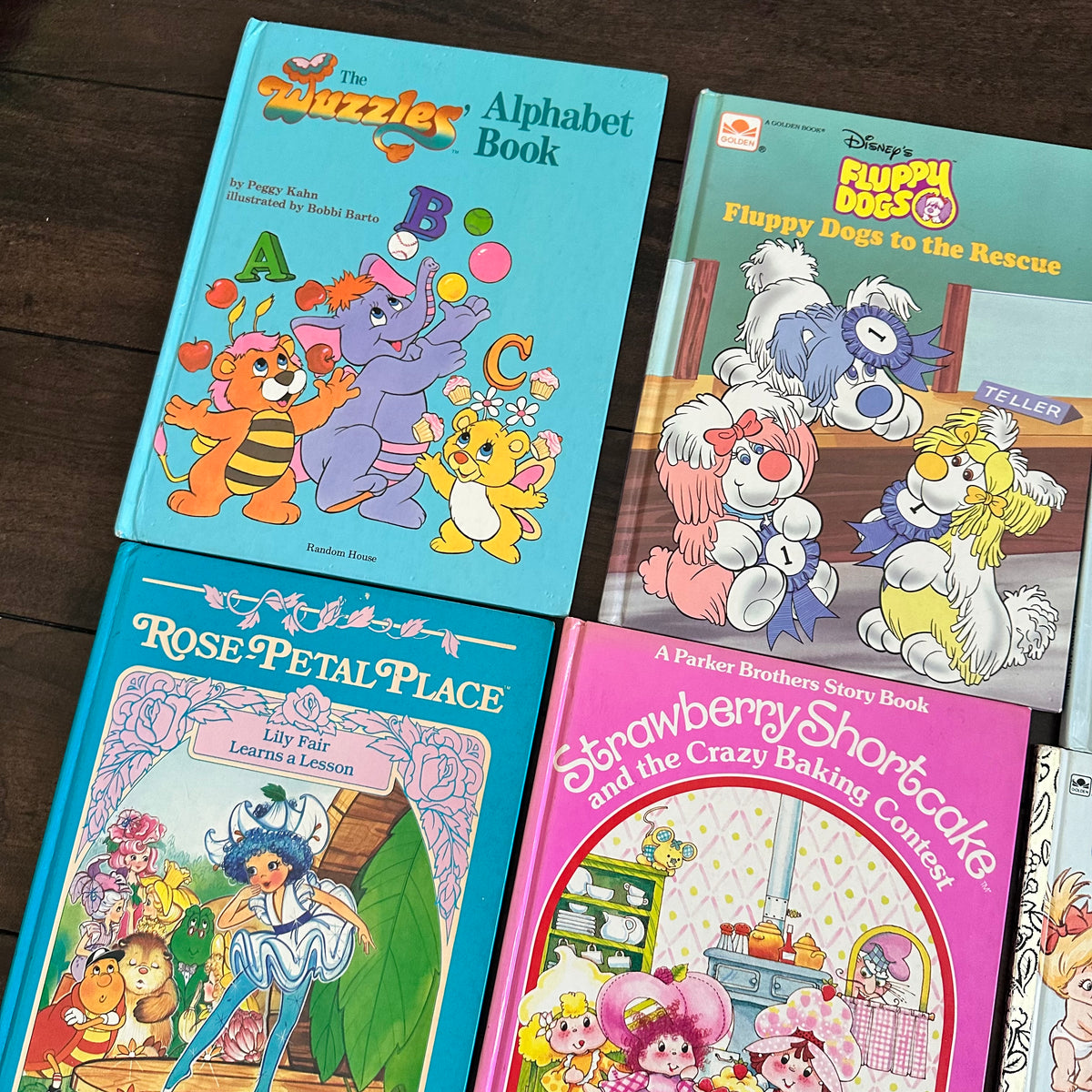 80’s Toy Character Book Lot
