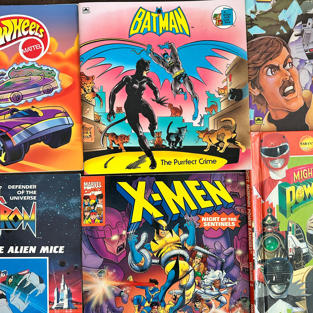 Vintage Action Book Lot