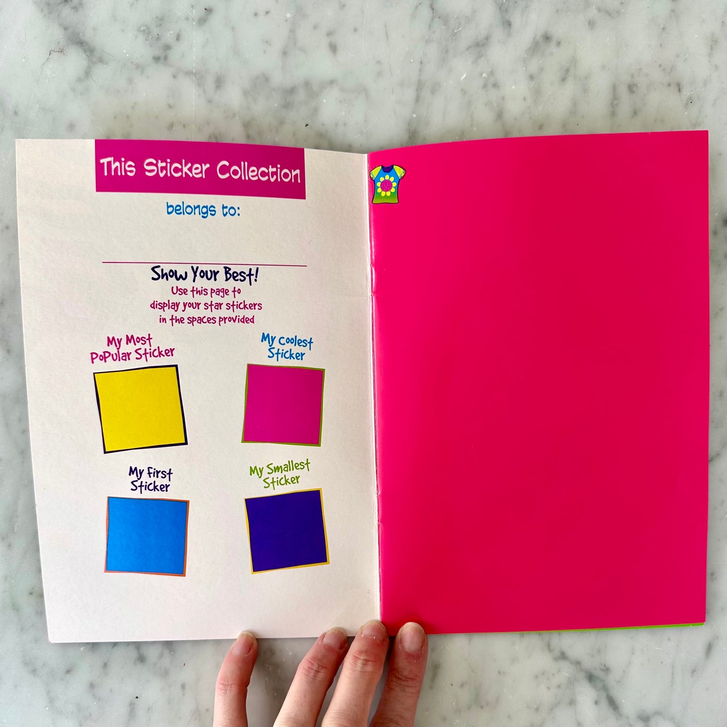 90’s Lisa Frank Forrest Sticker Book