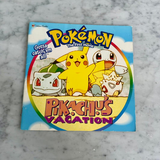 1998 Pokémon Pikachu’s Vacation Book