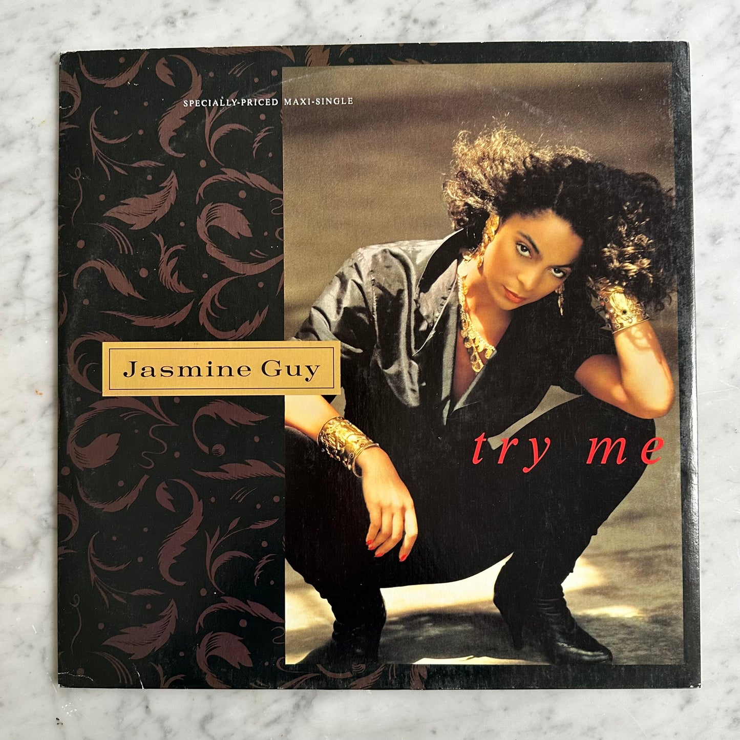 Jasmine Guy “Try Me” Record