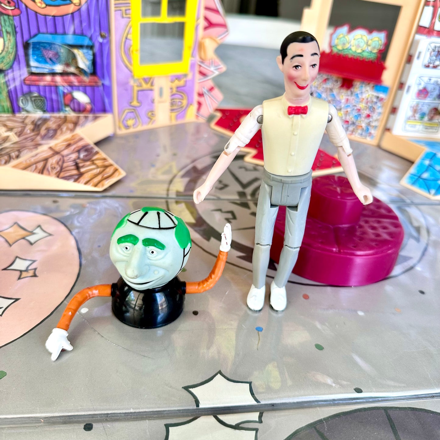 1988 Pee-Wee’s Playhouse Playset