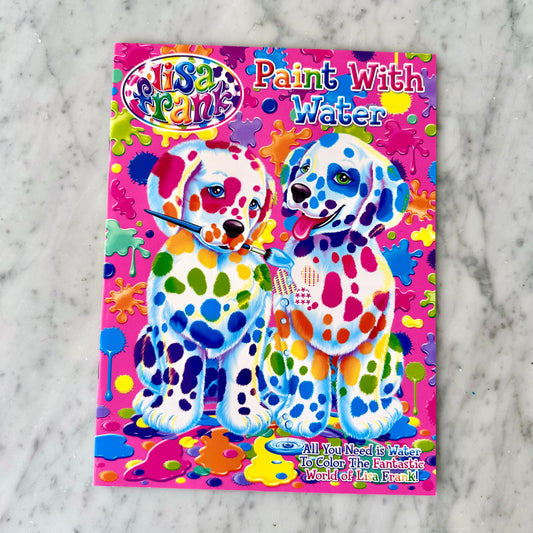 Lisa Frank Paint With Water Book