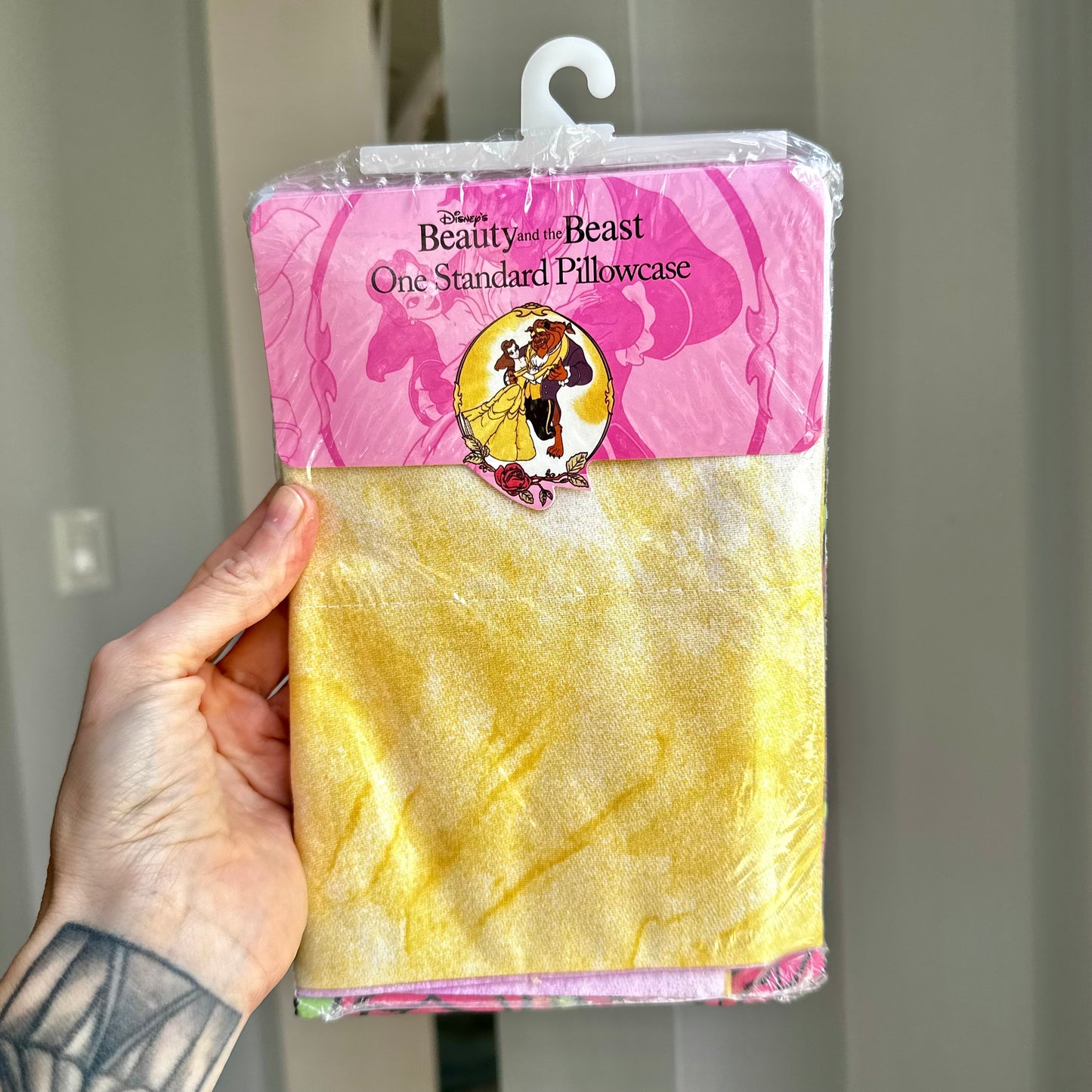 90’s Beauty & the Beast Double Sided Pillowcase