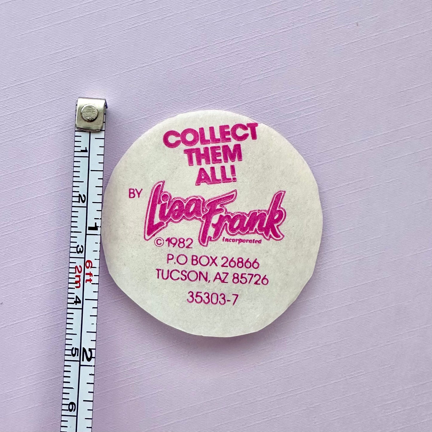 1982 Lisa Frank Felix the Cat Sticker