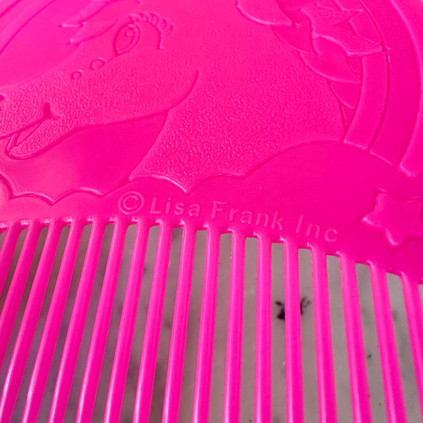 90’s Lisa Frank “Markie Unicorn” Comb