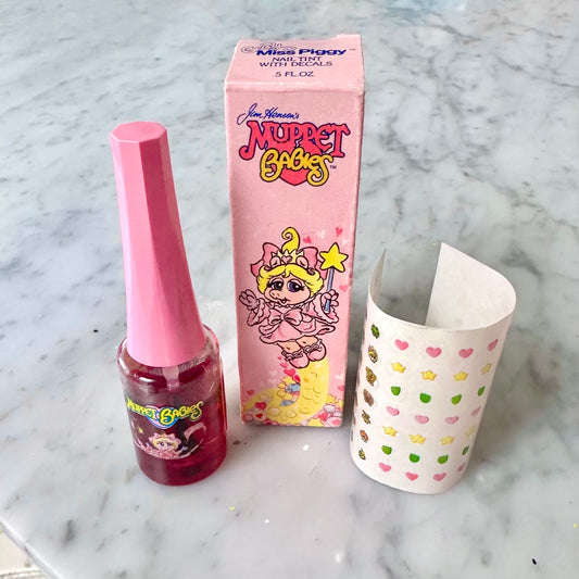 1986 Muppet Babies Nail Tint & Stickers