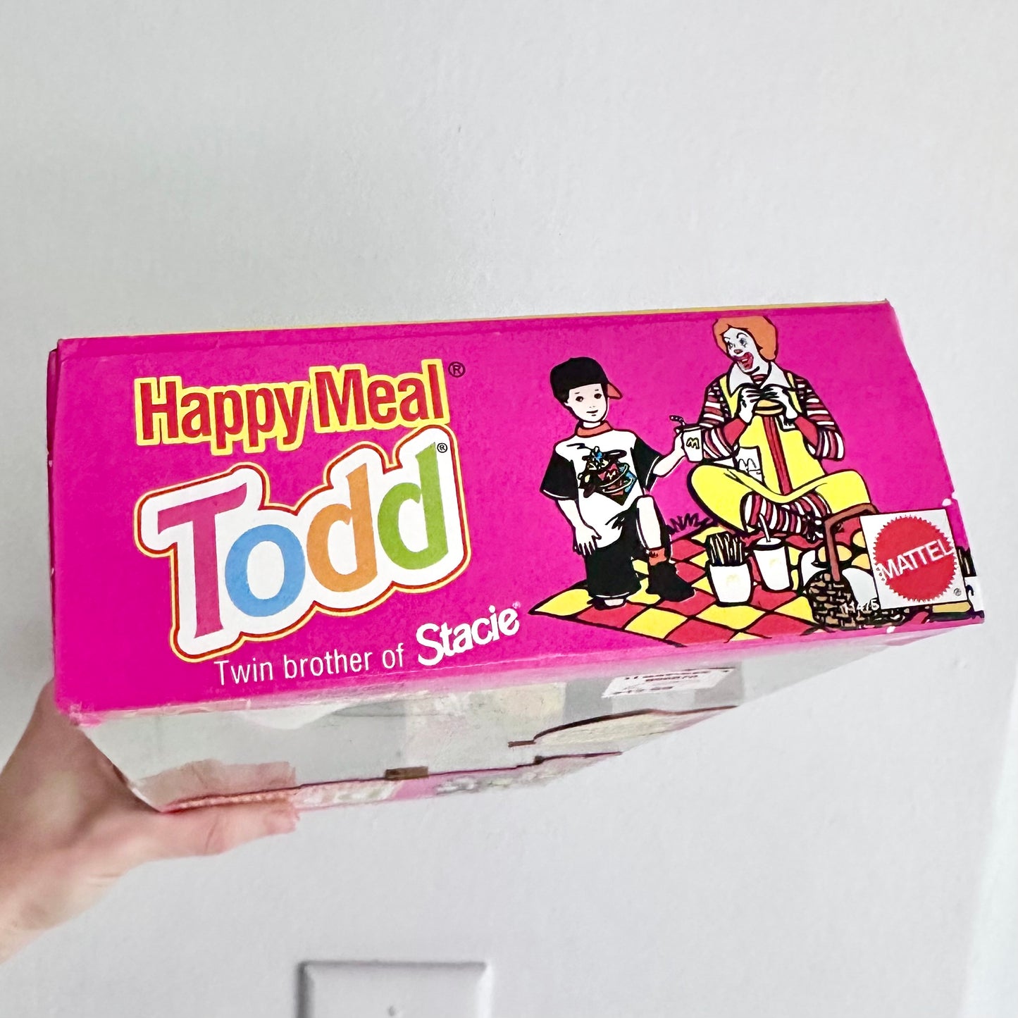 1993 Happy Meal Todd Barbie Mint Box