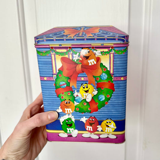 1995 M&M Holiday Tin