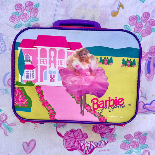 1991 Barbie For Girls Suitcase