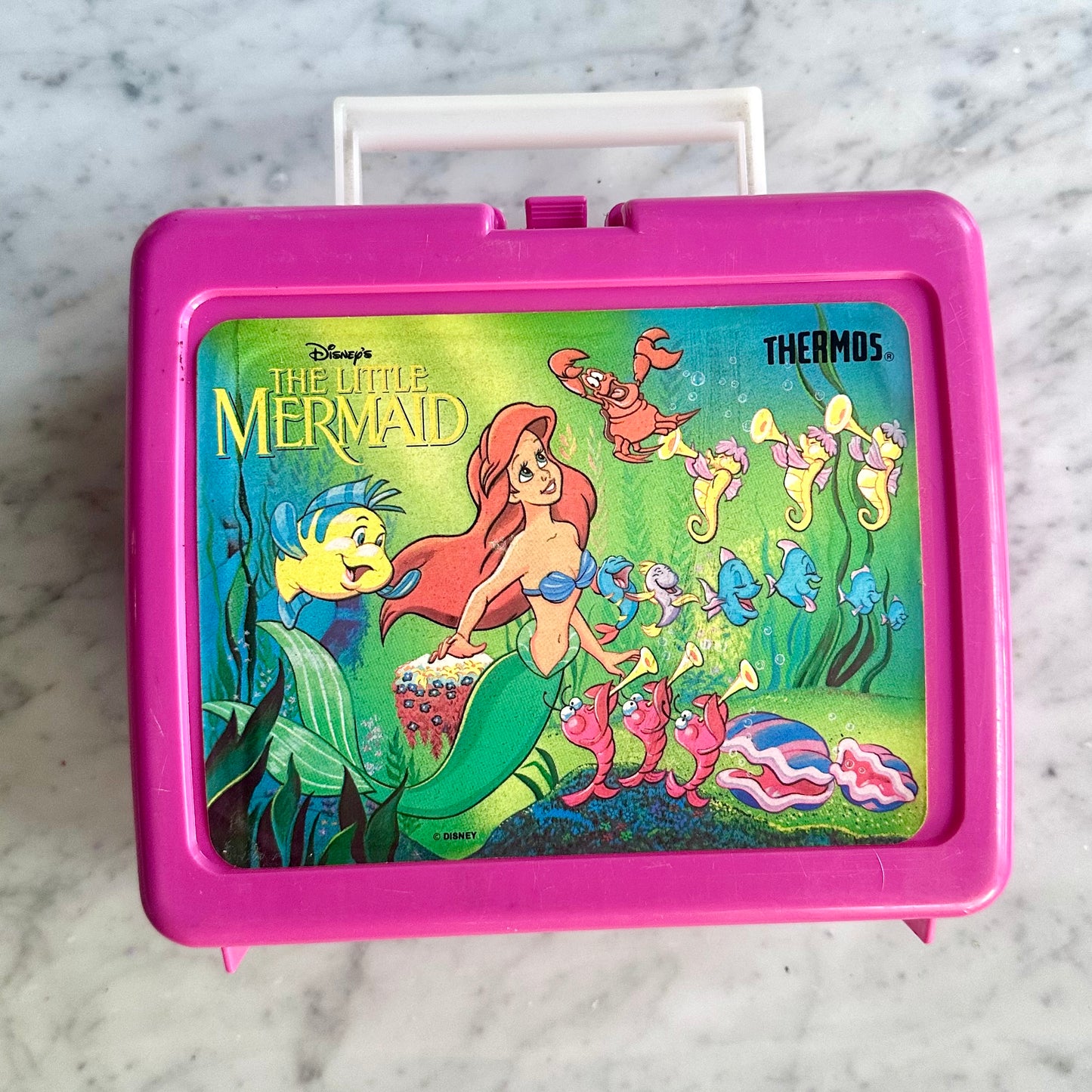 90’s The Little Mermaid Lunchbox and Thermos