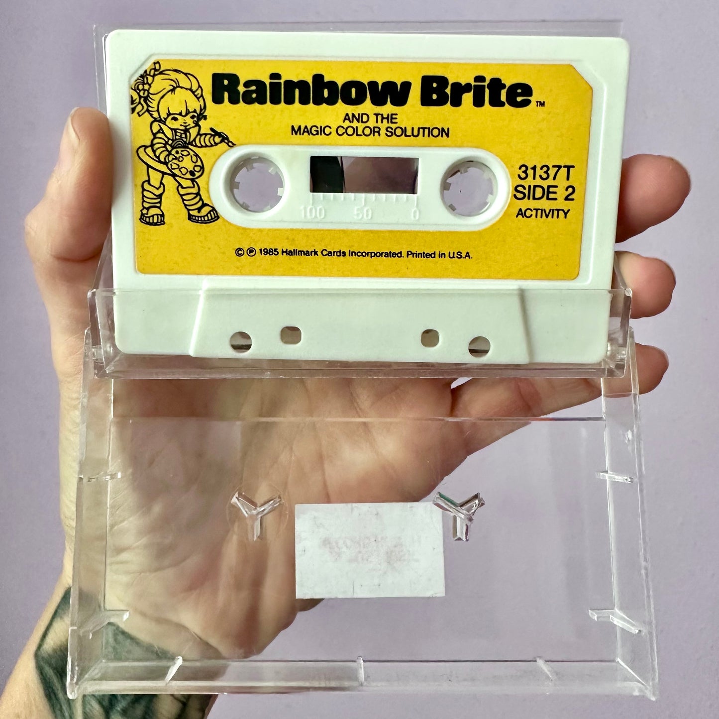1985 Rainbow Brite and the Magic Color Solution Cassette Tape