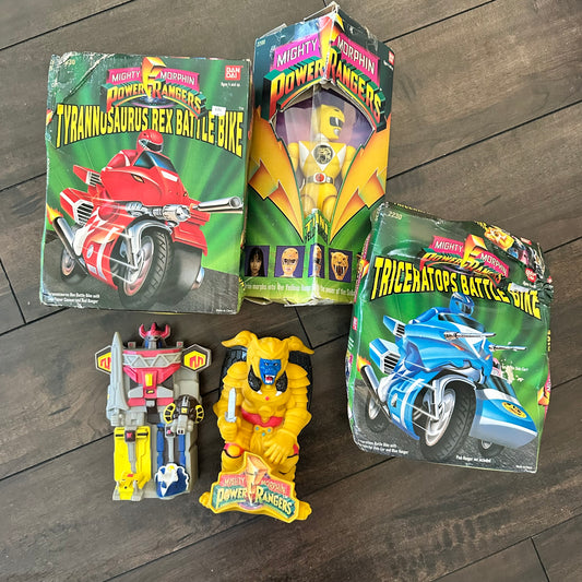 90’s Mighty Morphin Power Rangers Lot