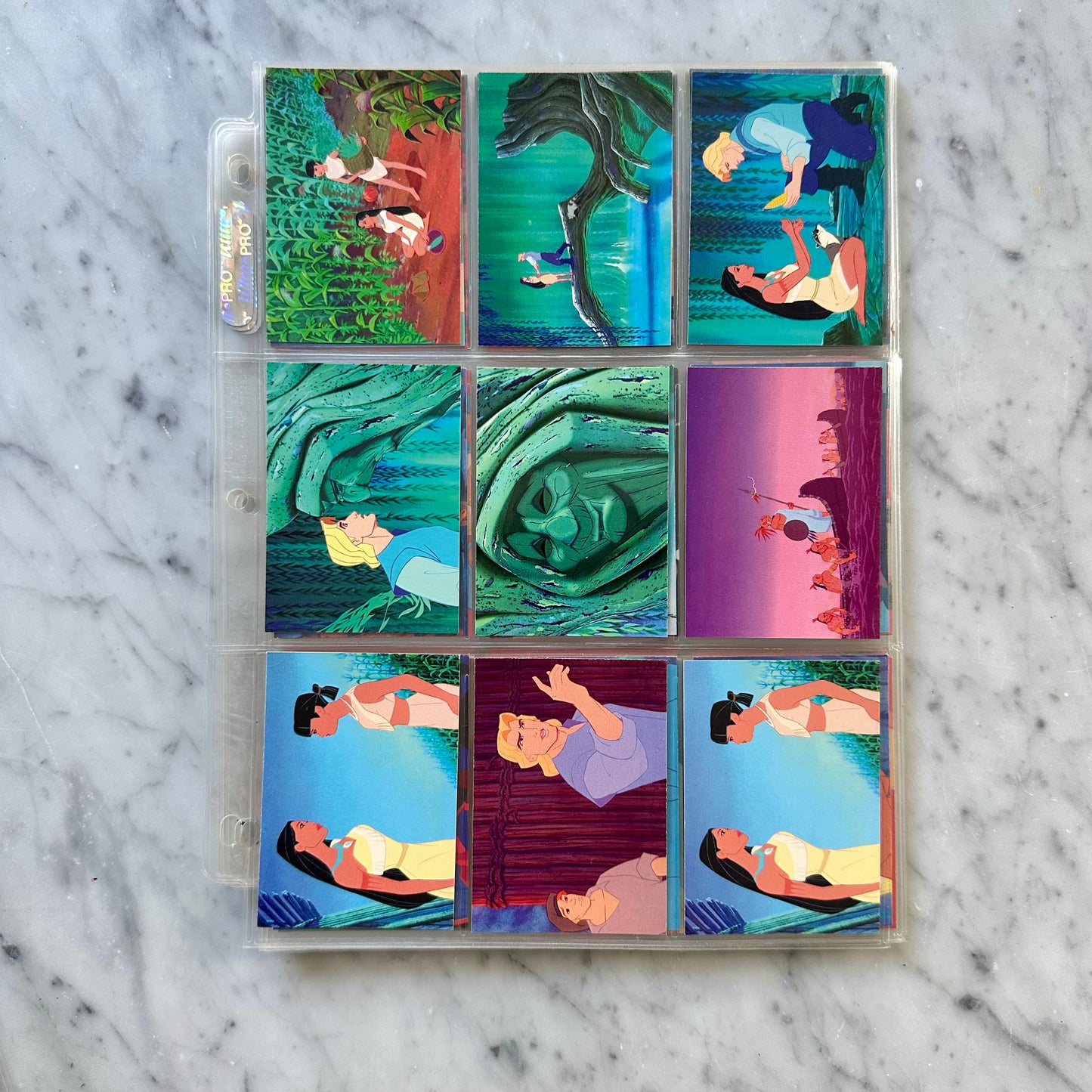 1995 Skybox Disney Pocahontas Trading Card Set of 105