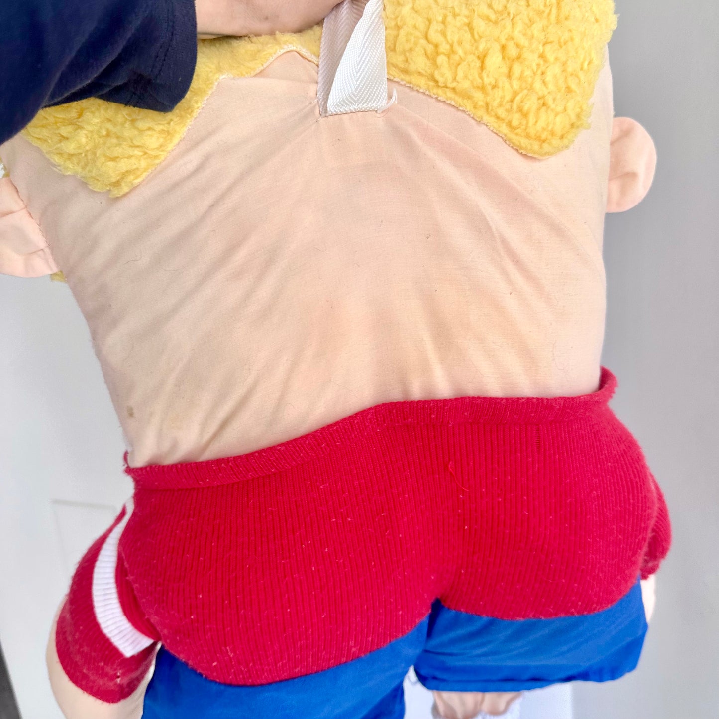 1985 "Pillow People University Joe" plush toy