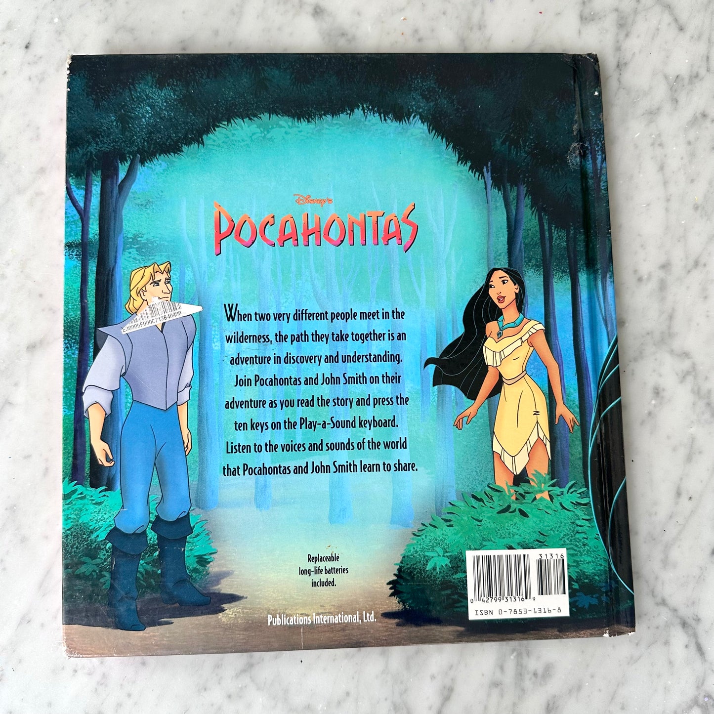 90’s Disney’s Pocahontas Play A Sound Book