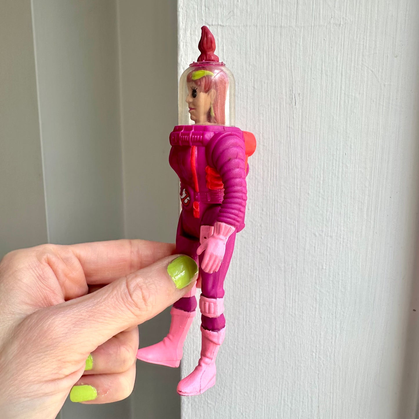 1989 The Real Ghostbusters Super Fright Features Janine Action Figure