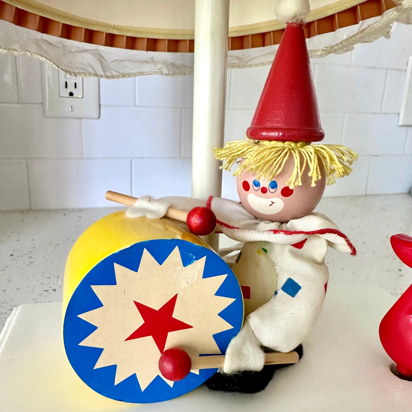 80’s Musical Clown Lamp