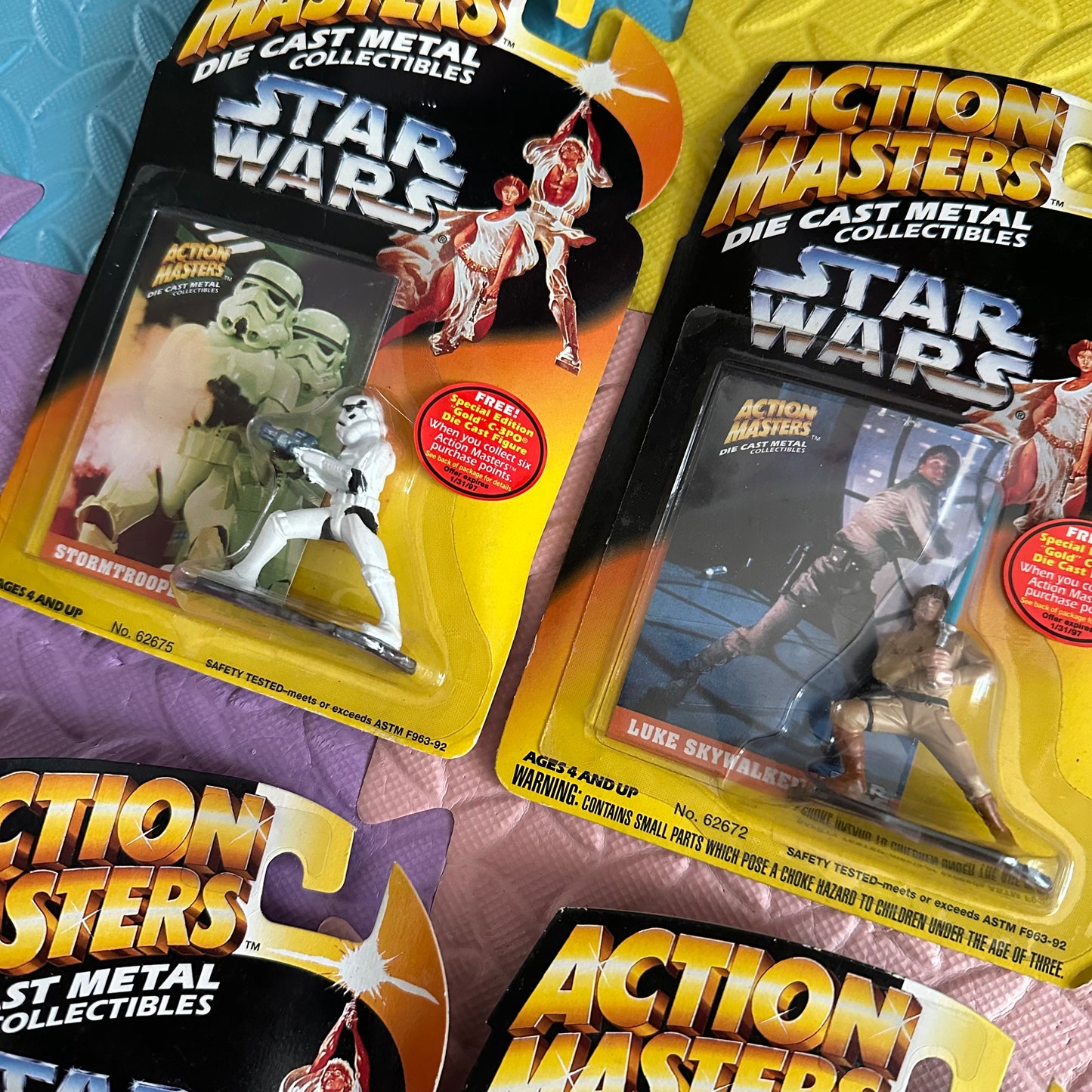1994 Kenner Action Masters Star Wars Lot of 5