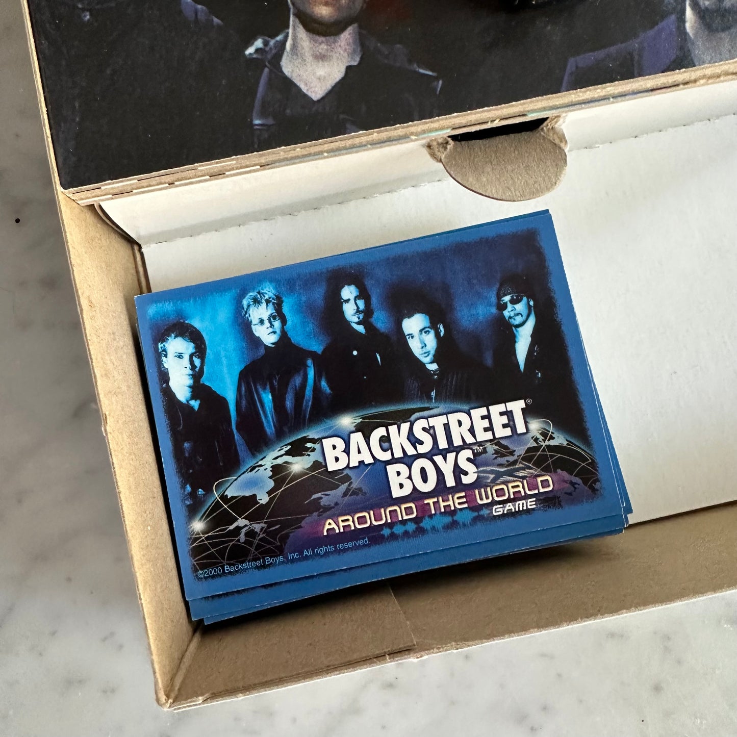 2000 Backstreet Boys Around The World Game