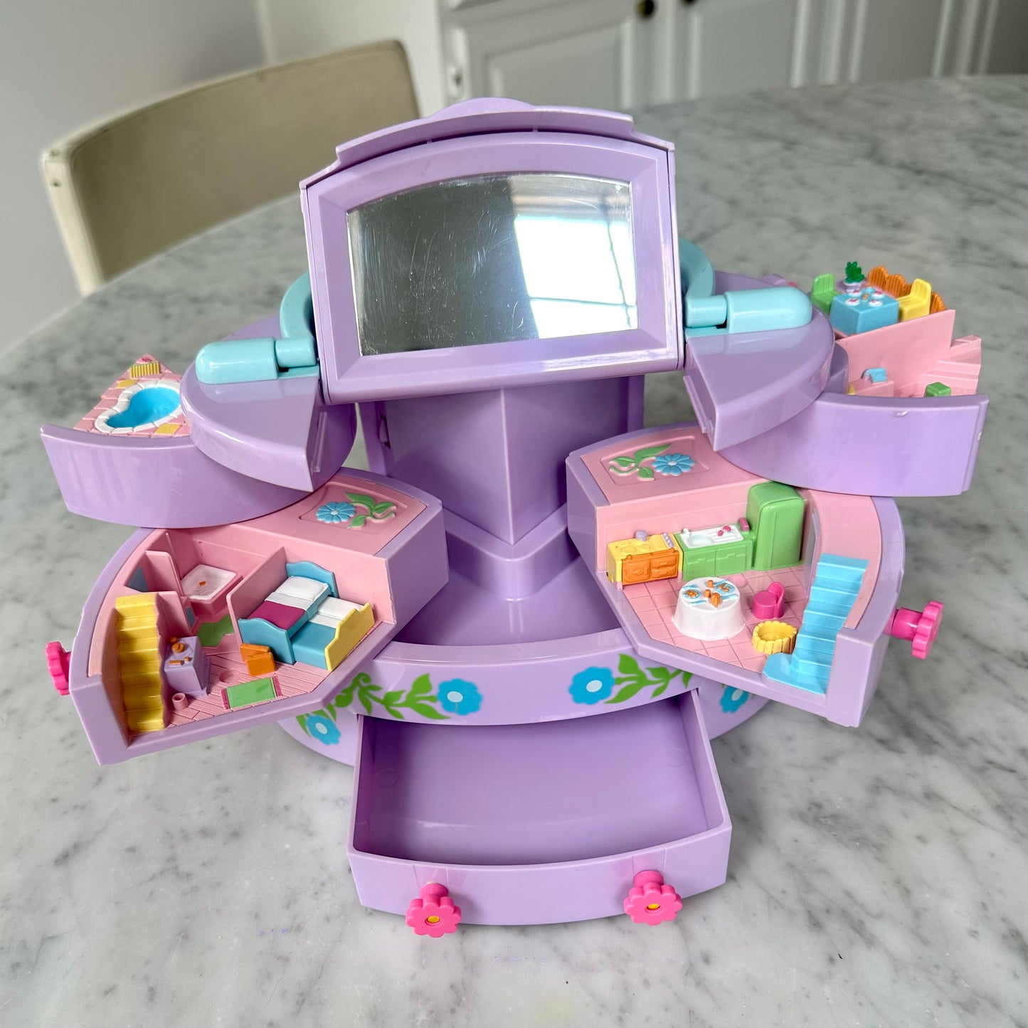 1991 Polly Pocket Pullout Playhouse