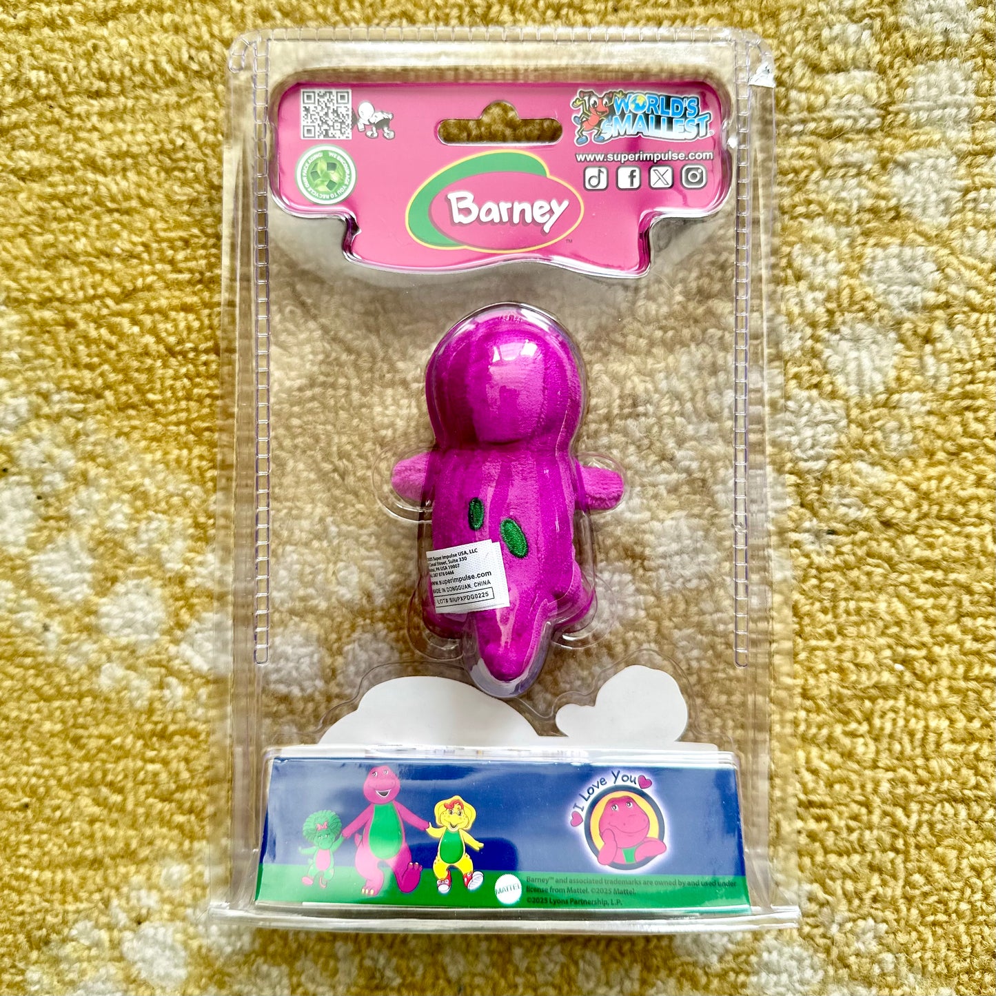 World’s Smallest Barney